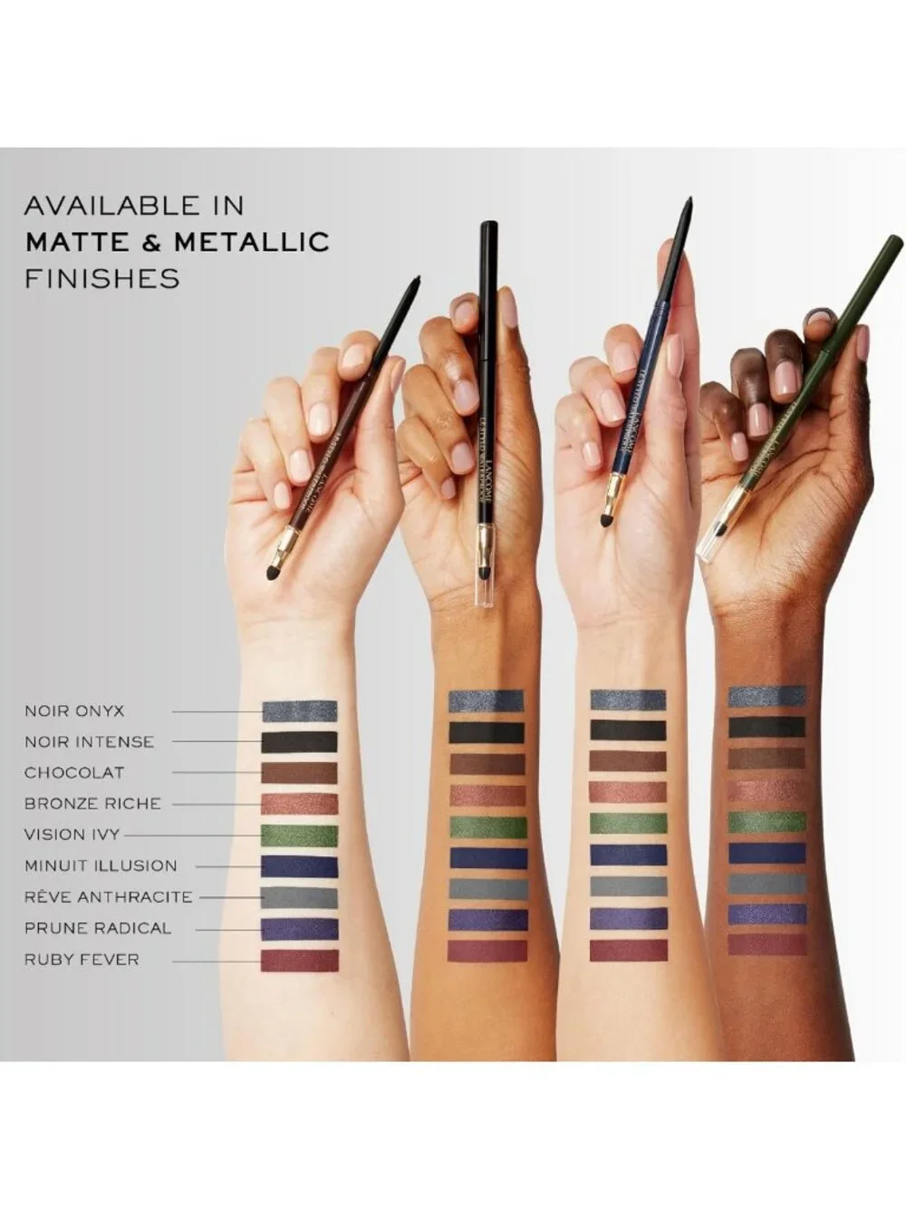 Waterproof Creamy Longwear Eyeliner Pencil - Smudge-Proof, Easy Application